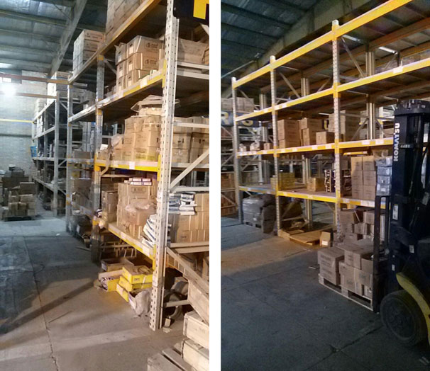 قفسه بندی انبار,راک پالت,قفسه راک سنگین.سامان انبار شرق